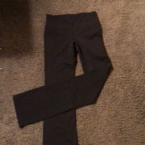 Athleta black straight leg leggings